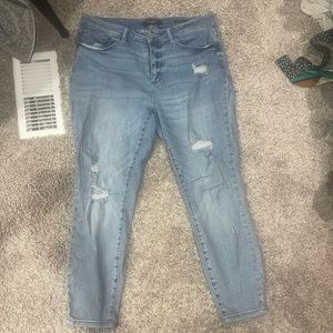 Light wash Tummy Control Judy Blue 18W